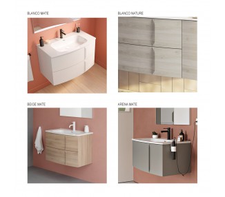 Wave Compact 80 cm. 2 cajones
