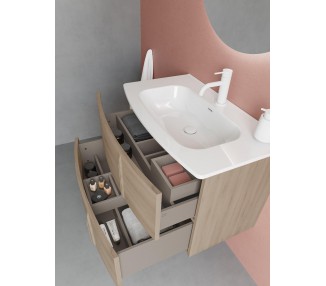 Wave Compact 80 cm. 2 cajones