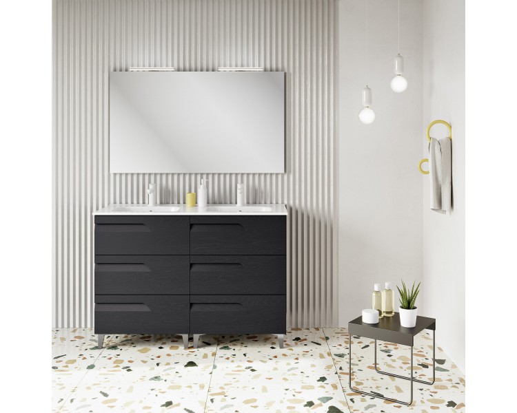 Conjunto Vitale 120 cm. 6 cajones
