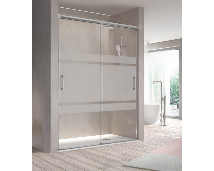 BETTY Frente de ducha 2 puertas correderas 6 mm BETTY Frente de ducha 2 puertas correderas 6 mm